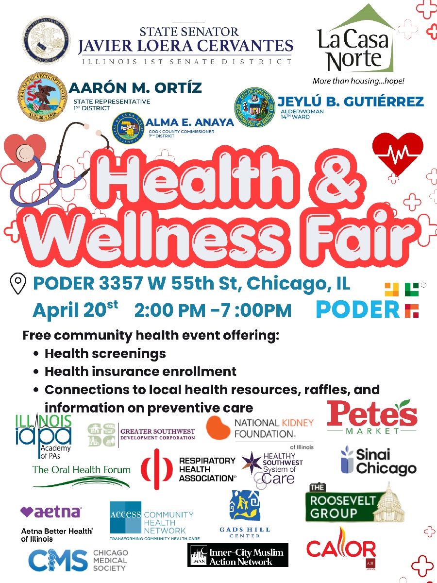 Health and Wellness Fair Flyer