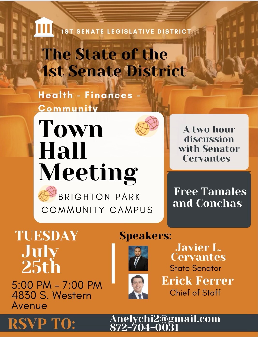 Town Hall Meeting Flyer